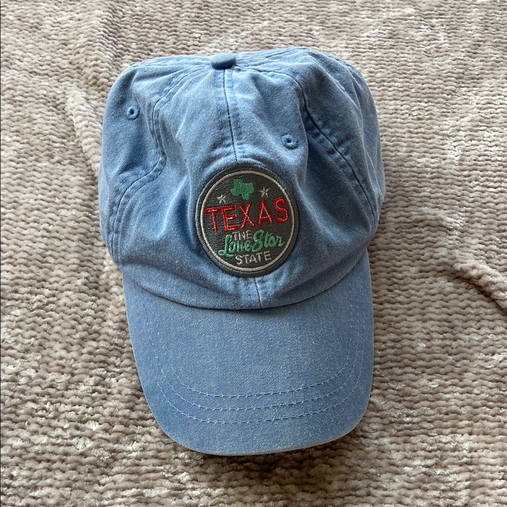 Adams Blue Texas Lone Star Cap